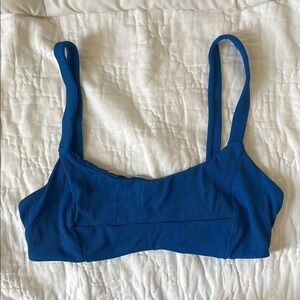 L*space Jess Bikini top large indigo